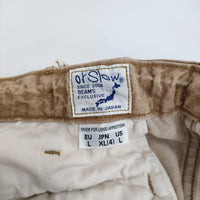 or Slow サイズXL カーゴ ショートパンツ ハーフパンツ ショーツ ベージュ メンズ オアスロウ【中古】5-0806S♪