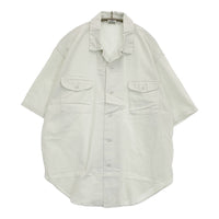 or Slow オープンカラーシャツ サイズ4 半袖シャツ ライトグリーン メンズ オアスロウ【中古】5-0806S♪