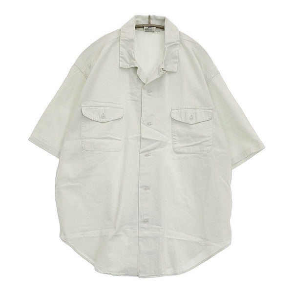 or Slow オープンカラーシャツ サイズ4 半袖シャツ ライトグリーン メンズ オアスロウ【中古】5-0806S♪