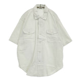 or Slow オープンカラーシャツ サイズ4 半袖シャツ ライトグリーン メンズ オアスロウ【中古】5-0806S♪