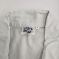 or Slow オープンカラーシャツ サイズ4 半袖シャツ ライトグリーン メンズ オアスロウ【中古】5-0806S♪