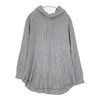 BEAMS BOY/Healthknit サーマル コットン パーカー グレー レディース ビームスボーイ/ヘルスニット【中古】5-1004M∞