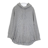 BEAMS BOY/Healthknit サーマル コットン パーカー グレー レディース ビームスボーイ/ヘルスニット【中古】5-1004M∞