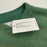 BOWWOW 未使用品 CHAIN GANG SWEATSHIRTS AGING XL 定価28600円 ダメージ加工 スウェット 24AW グリーン メンズ バウワウ【中古】5-0731M♪