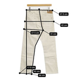 Paul Smith/RED EAR 164253 ボタンフライ ジーンズ パンツ アイボリー メンズ ポール・スミス/レッドイヤー【中古】5-1106G∞