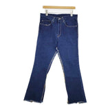 Name. NMPT-001 バックスリット カットオフ ジーンズ デニムパンツ ブルー メンズ ネーム【中古】5-1106G∞