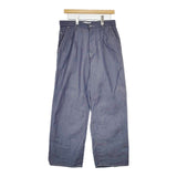 WELLDER ファイブポケット ワイド トラウザー 定価29700円 WM22SPT06 パンツ ブルー メンズ ウェルダー【中古】5-1023M∞