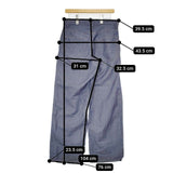 WELLDER ファイブポケット ワイド トラウザー 定価29700円 WM22SPT06 パンツ ブルー メンズ ウェルダー【中古】5-1023M∞