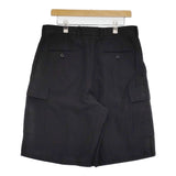 Milok DOUBLE WEAVE CARGO SHORT サイズ48 21SSPT09 ショートパンツ ハーフパンツ ショーツ ブラック メンズ ミロック【中古】5-0806S♪