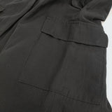 Milok DOUBLE WEAVE CARGO SHORT サイズ48 21SSPT09 ショートパンツ ハーフパンツ ショーツ ブラック メンズ ミロック【中古】5-0806S♪
