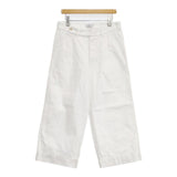 nuterm 003PT-021W Wide Trousers コットン ワイド パンツ ホワイト メンズ ニューターム【中古】5-1204G∞