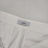nuterm 003PT-021W Wide Trousers コットン ワイド パンツ ホワイト メンズ ニューターム【中古】5-1204G∞