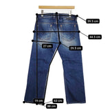 DIESEL SAFADO 28インチ ジーンズ デニムパンツ ブルー メンズ ディーゼル【中古】5-1106G∞