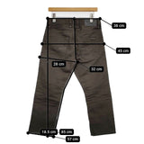 DIESEL BRADDOM 28インチ ジーンズ デニムパンツ グレー メンズ ディーゼル【中古】5-1106G∞