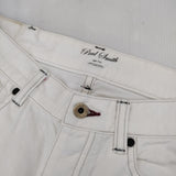 Paul Smith/RED EAR 134255 ボタンフライ ジーンズ デニムパンツ オフホワイト メンズ ポール・スミス/レッドイヤー【中古】5-1106G∞