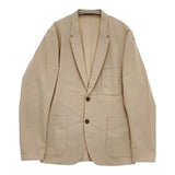 Paul Smith 2Bジャケット コットンストレッチ パンツ スーツ セットアップ ベージュ メンズ ポール・スミス【中古】5-1106M∞