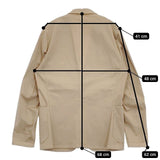 Paul Smith 2Bジャケット コットンストレッチ パンツ スーツ セットアップ ベージュ メンズ ポール・スミス【中古】5-1106M∞