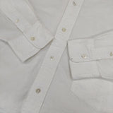 nuterm ICONS別注 004SH-022S コットン ボタンダウン 長袖シャツ ホワイト メンズ ニューターム【中古】5-1106M∞