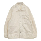 Name. DENIM COVERALLS NMJK-21AW-001 カバーオール デニムジャケット キナリ ベージュ メンズ ネーム【中古】5-1225M∞