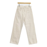 Name. DENIM STRAIGHT PANTS 定価24200円 NMPT-21AW-001 ジーンズ デニムパンツ キナリ ベージュ メンズ ネーム【中古】5-1225G∞