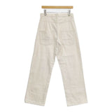 Name. DENIM STRAIGHT PANTS 定価24200円 NMPT-21AW-001 ジーンズ デニムパンツ キナリ ベージュ メンズ ネーム【中古】5-1225G∞