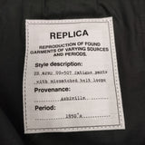 MAISON MARGIELA REPLICA US ARMY Fatigue pants 定価82500円 サイズ46 パンツ ブラック メンズ メゾンマルジェラ【中古】5-1014G♪