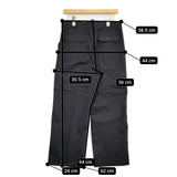 MAISON MARGIELA REPLICA US ARMY Fatigue pants 定価82500円 サイズ46 パンツ ブラック メンズ メゾンマルジェラ【中古】5-1014G♪