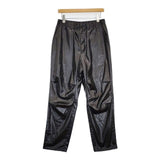WELLDER WM21APT02 Tapered Trousers 定価30800円 フェイクレザー パンツ ブラック メンズ ウェルダー【中古】5-1106T∞