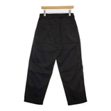 nuterm 102PT-021S Two Tuck Wide Trousers タックナイロン パンツ ブラック メンズ ニューターム【中古】5-1106G∞