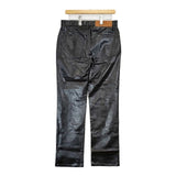SEFR Séfr セファ LONDRE TROUSER 合皮 フェイクレザー パンツ ブラック メンズ【中古】5-1127T∞