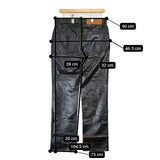 SEFR Séfr セファ LONDRE TROUSER 合皮 フェイクレザー パンツ ブラック メンズ【中古】5-1127T∞