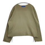 semoh ALBINI アルビニ コットン 切りっぱなし スウェット カーキ メンズ セモー【中古】5-1201M∞