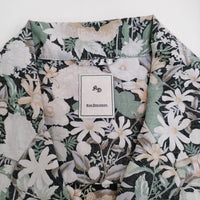 KICS DOCUMENT. BOTANICAL PRINT H/S SHIRT ボタニカルプリントハーフスリーブシャツ マルチカラー メンズ キクスドキュメント【中古】5-0806S♪