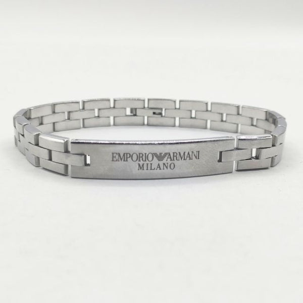 Emporio Armani ブレスレット シルバー メンズ エンポリオ・アルマーニ【中古】5-1012G∞