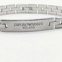Emporio Armani ブレスレット シルバー メンズ エンポリオ・アルマーニ【中古】5-1012G∞