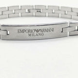 Emporio Armani ブレスレット シルバー メンズ エンポリオ・アルマーニ【中古】5-1012G∞