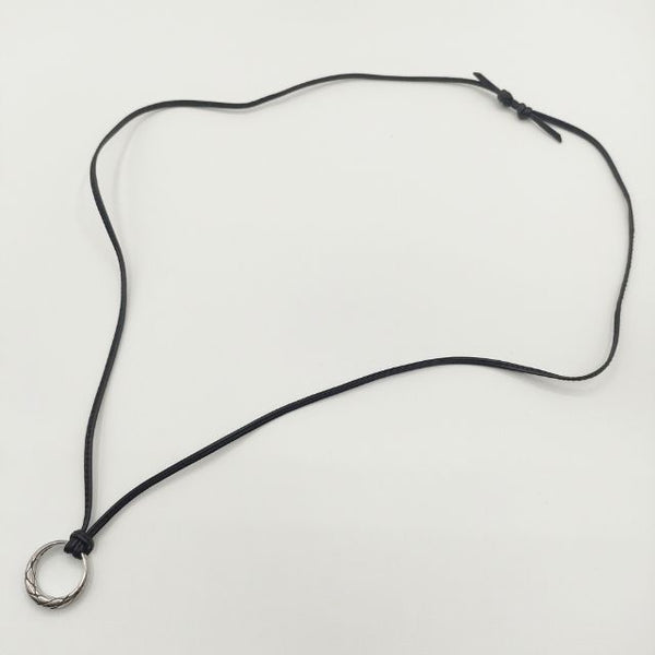 PAUL SMITH COLLECTION リングトップ SV925 ネックレス ブラック シルバー メンズ ポールスミスコレクション【中古】5-1012G∞