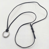 PAUL SMITH COLLECTION リングトップ SV925 ネックレス ブラック シルバー メンズ ポールスミスコレクション【中古】5-1012G∞