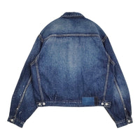 VISVIM 101X JKT DMGD-1010 定価110000円 0125105006003 サイズ2 デニムジャケット 25SS ブルー メンズ ビズビム/ヴィズヴィム【中古】5-0731M♪
