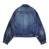 VISVIM 101X JKT DMGD-1010 定価110000円 0125105006003 サイズ2 デニムジャケット 25SS ブルー メンズ ビズビム/ヴィズヴィム【中古】5-0731M♪