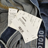 VISVIM 101X JKT DMGD-1010 定価110000円 0125105006003 サイズ2 デニムジャケット 25SS ブルー メンズ ビズビム/ヴィズヴィム【中古】5-0731M♪