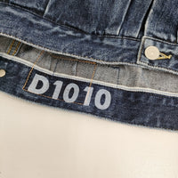 VISVIM 101X JKT DMGD-1010 定価110000円 0125105006003 サイズ2 デニムジャケット 25SS ブルー メンズ ビズビム/ヴィズヴィム【中古】5-0731M♪
