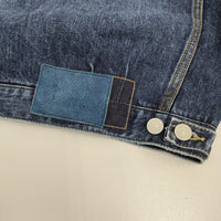 VISVIM 101X JKT DMGD-1010 定価110000円 0125105006003 サイズ2 デニムジャケット 25SS ブルー メンズ ビズビム/ヴィズヴィム【中古】5-0731M♪