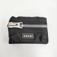 Sacai Pocket Trifold Wallet 定価27500円 25-01026s 三つ折り財布 25SS ブラック メンズ サカイ【中古】5-0731G♪