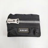 Sacai Pocket Trifold Wallet 定価27500円 25-01026s 三つ折り財布 25SS ブラック メンズ サカイ【中古】5-0731G♪