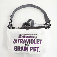 Black Weirdos Deliver Bag 2wayバッグ ベスト 定価49500円 25SS-BG02 ベスト 25SS ホワイト メンズ ブラックウィドー【中古】5-0731G♪