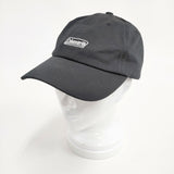 Coleman ロゴキャップ 刺繍 帽子 キャップ ブラック メンズ コールマン【中古】5-1125G◎