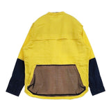 Columbia ツキャノンアイルロングスリーブシャツ Tucannon Isle Long Sleeve Shirt 長袖シャツ イエロー メンズ コロンビア【中古】5-1113M∞