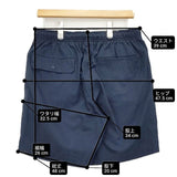 CHUMS CH03-1196 サイズL ショートパンツ ハーフパンツ ショーツ ネイビー メンズ チャムス【中古】6-0422S∞