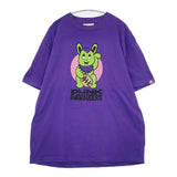 PUNK DRUNKERS プリント サイズXL 半袖Ｔシャツ カットソー パープル メンズ パンクドランカーズ【中古】6-0422S∞